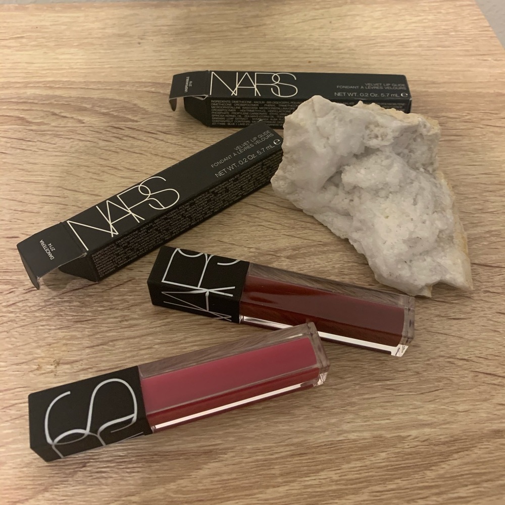 2 Brand New NARS Velvet Lip Guide lipsticks!